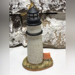 1994 Lefton Cape Cod Lighthouse Christmas Ornament